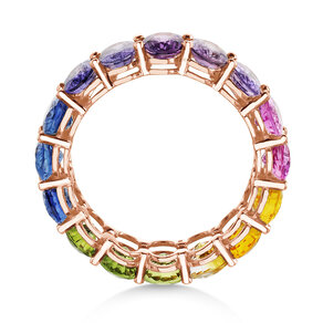 Ring Rainbow Oval