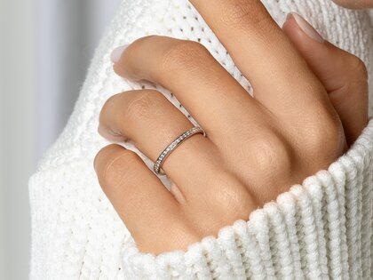 Engagement ring Alliance in platinum