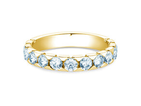 Engagement ring Balance in 14K yellow gold with diamonds 1.30ct G/SI