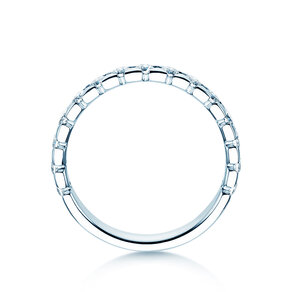 Engagement ring Balance in 14K white gold with diamonds 0.75ct G/SI