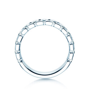Engagement ring Balance in 14K white gold with diamonds 1.30ct G/SI
