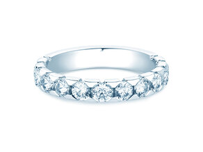 Engagement ring Balance in 14K white gold with diamonds 1.30ct G/SI
