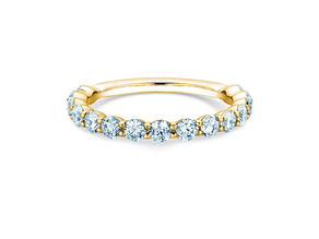 Engagement ring Dawn in 14K yellow gold with diamonds 1.27ct G/SI