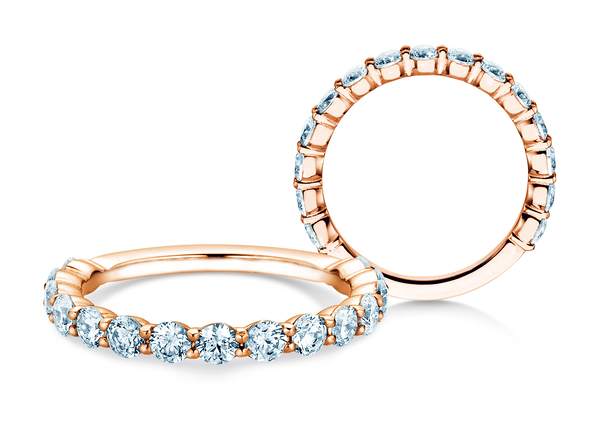Engagement ring Dawn in rose gold