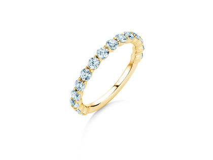 Engagement ring Dawn in 14K yellow gold with diamonds 1.27ct G/SI