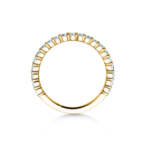 Engagement ring Dawn in 14K yellow gold with diamonds 0.53ct G/SI