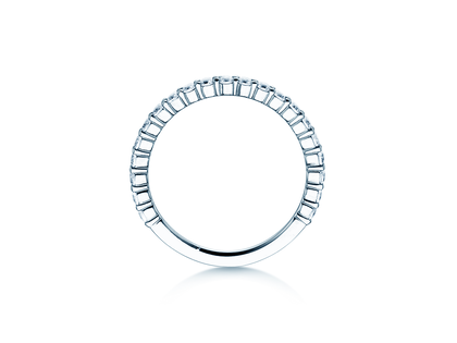 Engagement ring Dawn in 9K white gold with diamonds 0.53ct G/SI