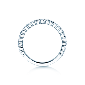Engagement ring Dawn in 9K white gold with diamonds 0.53ct G/SI