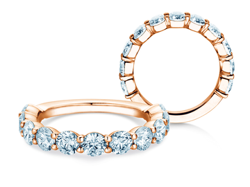 Engagement ring Dawn in rose gold