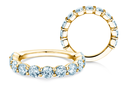 Engagement ring Dawn in yellow gold