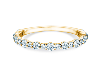 Engagement ring Diamond Pulse in 14K yellow gold with diamonds 0.59ct G/SI
