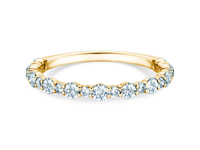 Engagement ring Diamond Pulse in 14K yellow gold with diamonds 0.59ct G/SI