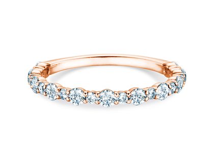 Engagement ring Diamond Pulse in 14K rosé gold with diamonds 0.59ct G/SI