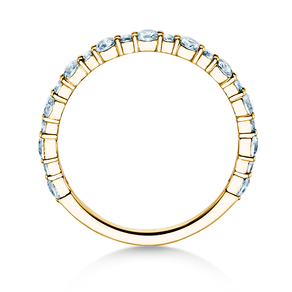 Engagement ring Diamond Pulse in 14K yellow gold with diamonds 0.59ct G/SI