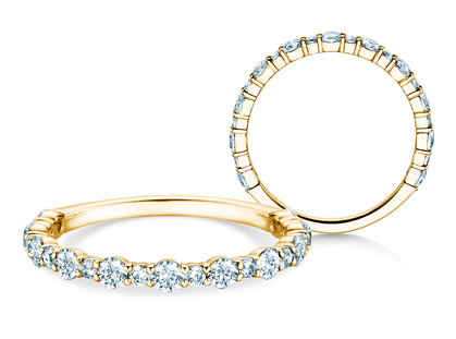 Engagement ring Diamond Pulse in yellow gold