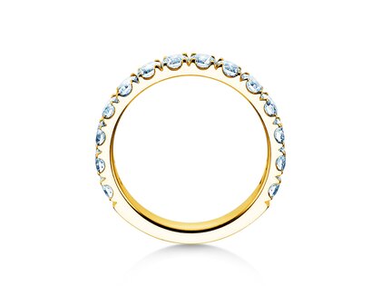 Engagement ring Dusk in 18K yellow gold with lab-grown diamonds 1.40ct E/VS