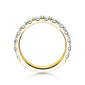 Engagement ring Dusk in 18K yellow gold with lab-grown diamonds 1.40ct E/VS