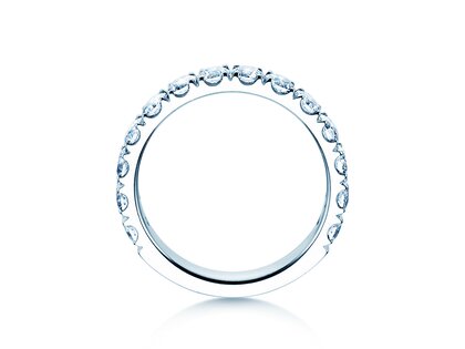 Engagement ring Dusk in 18K white gold with lab-grown diamonds 1.40ct E/VS