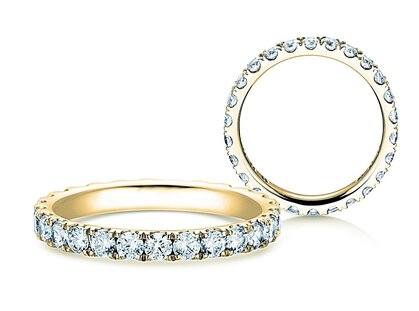 Engagement ring Dusk in 9K yellow gold