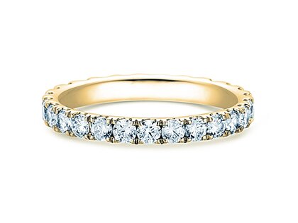Engagement ring Dusk in 18K yellow gold with diamonds 1.17ct G/SI