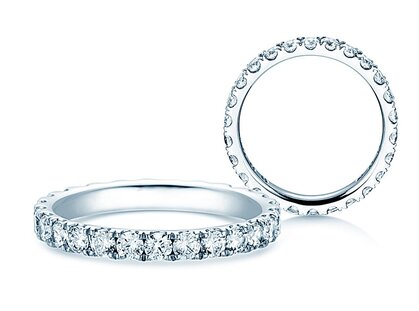 Engagement ring Dusk in platinum