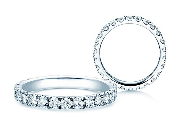 Engagement ring Dusk in platinum