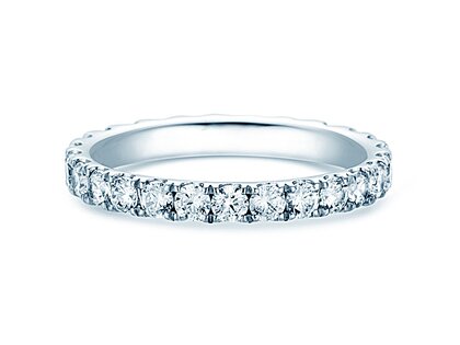 Engagement ring Dusk in platinum