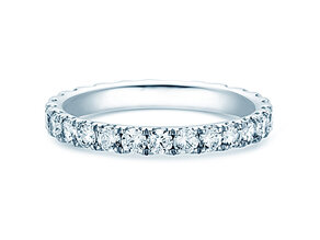 Engagement ring Dusk in platinum
