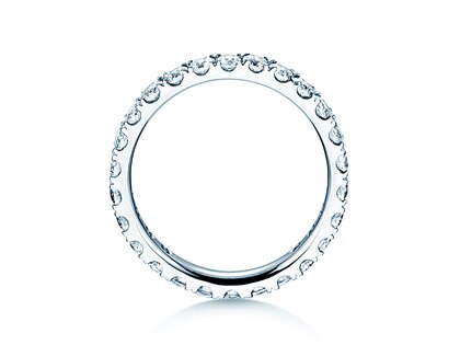 Engagement ring Dusk in platinum