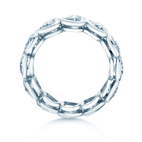 Engagement ring Full of Hearts in 14K white gold with lab-grown diamonds 3.00ct E/VS