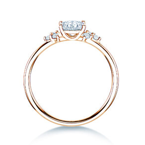 Engagement ring Blossom Oval in rose gold