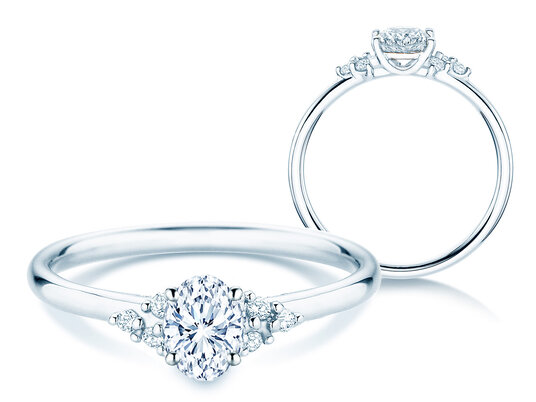 Engagement ring Blossom Oval