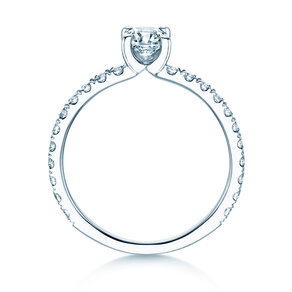 Engagement ring Classic 4 Cushion Pavé