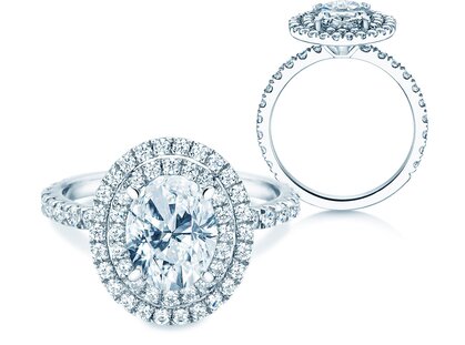 Engagement ring The Orbit Lab-grown diamond