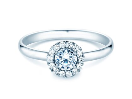 Engagement ring Flower