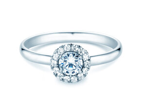 Engagement ring Flower