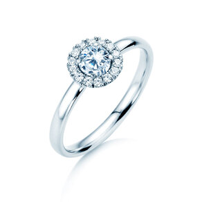 Engagement ring Flower