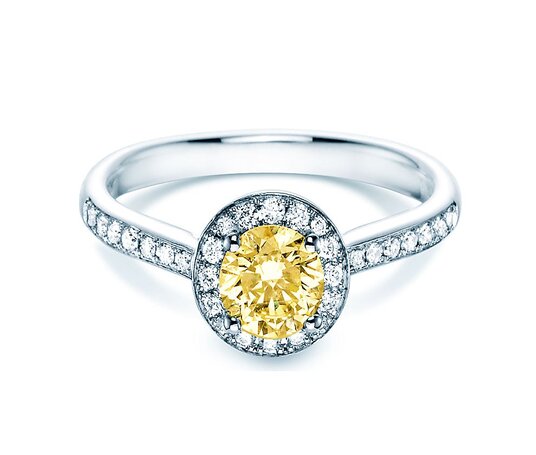 Engagement ring Halo Intense