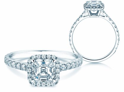 Engagement ring Pure Life in white gold