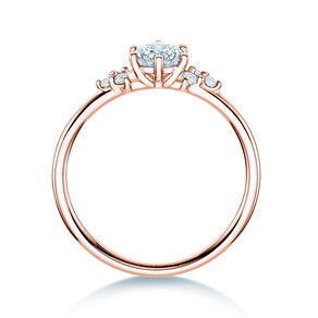 Engagement ring Blossom in rose gold