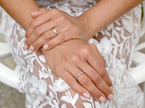 Engagement ring Vivid Diamond in 18K white gold with diamonds 0.21ct G/SI