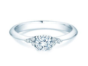 Engagement ring Vivid Diamond in white gold