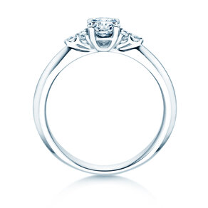 Engagement ring Vivid Diamond in white gold