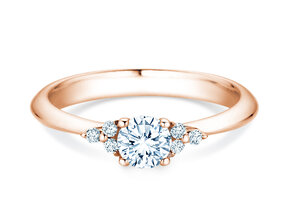 Engagement ring Vivid Diamond in rose gold