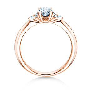 Engagement ring Vivid Diamond in rose gold