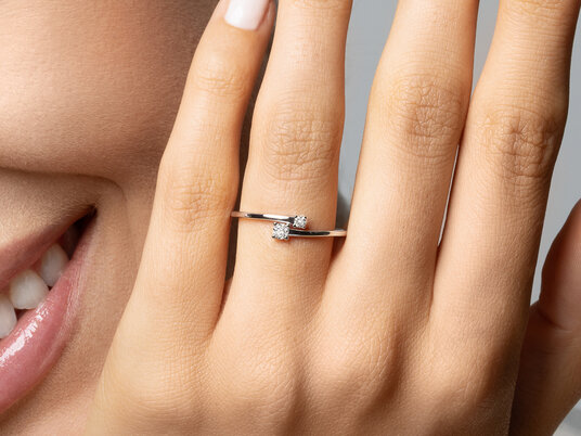 Engagement ring You & Me Modern