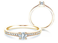 Engagement ring Modern Pavé