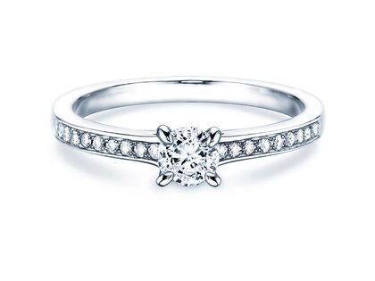Engagement ring Modern Pavé
