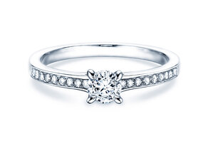 Engagement ring Modern Pavé