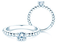 Engagement ring Classic Beads